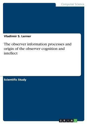 预订 the observer information processes and origin o