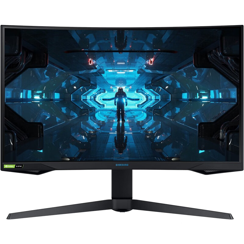 三星(samsung)31.5英寸2k曲面hdr600 240hz 1ms 显示器c32g75tqs