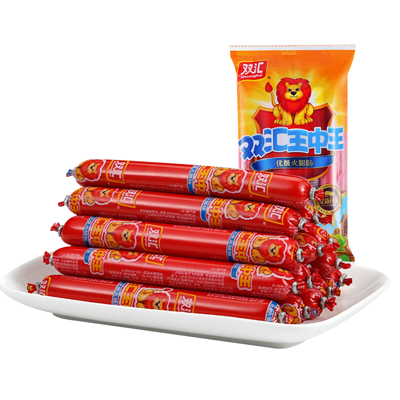 双汇(shuanghui)王中王火腿肠400g即食香肠零食早餐肠泡面拍档煎炸 35