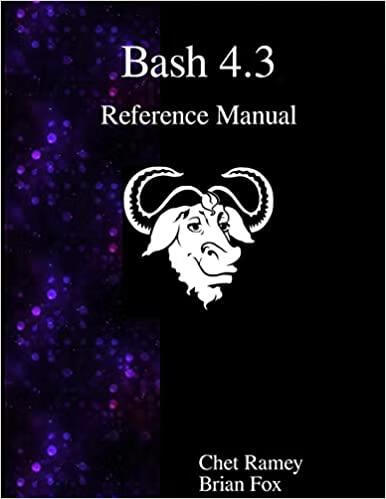 预订 bash 4.3 reference manual