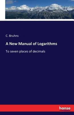 预订A New Manual of Logarithms