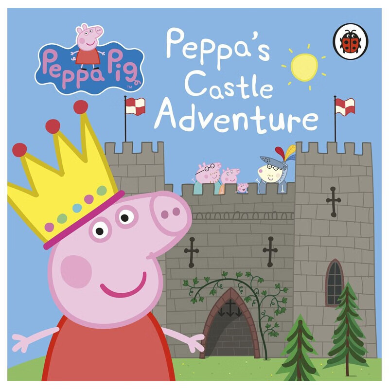 【现货】peppa pig 英文版 绘本 小猪佩奇 peppa pig peppas castle