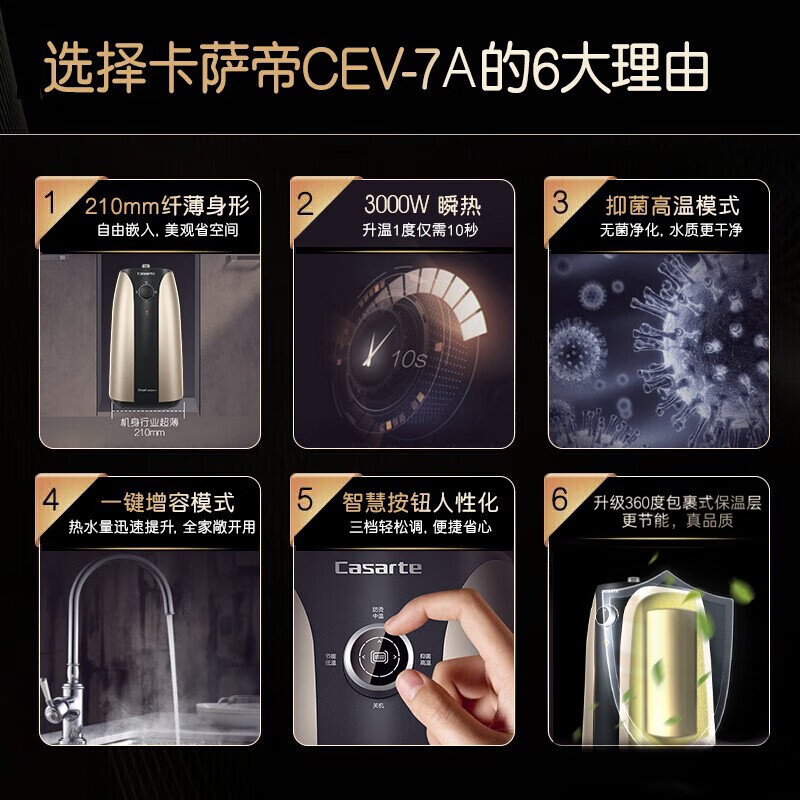 2025年电热水器十大品牌排行榜：这10款加热快速、节能环保，洗浴更舒适-图片6