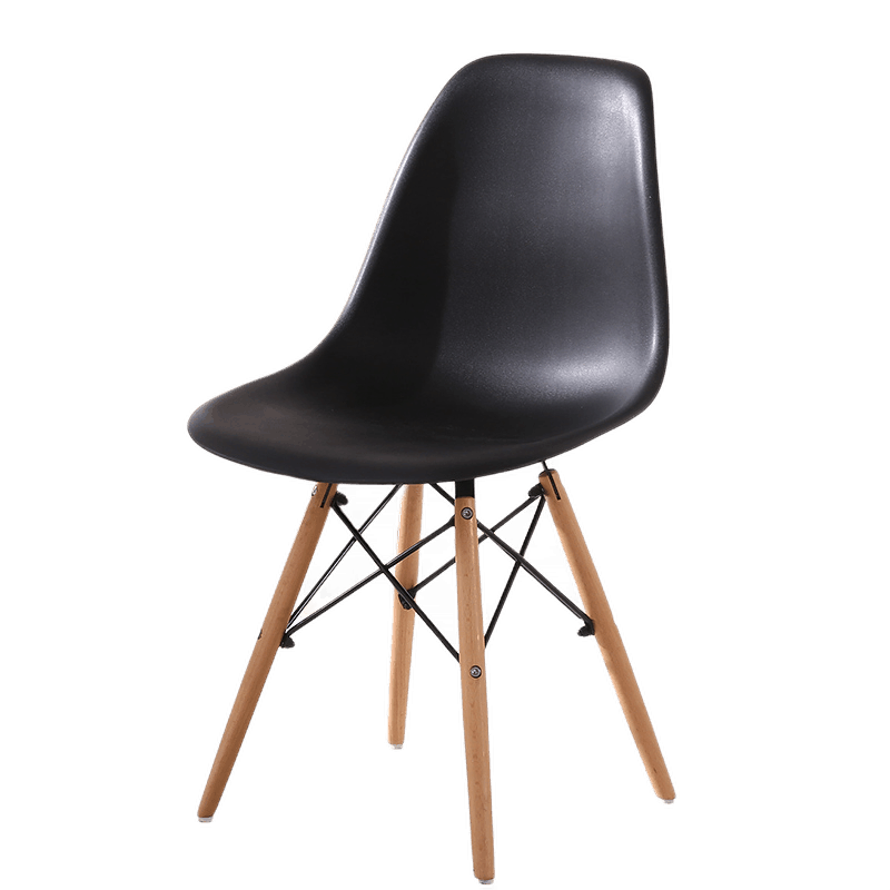 悦美妙伊姆斯椅子办公椅会议椅培训座椅家用休闲电脑靠背椅 白色【升级加厚款】