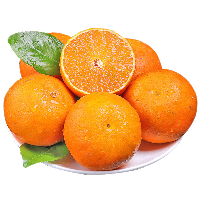 新鲜爱媛38号果冻橙 当季现摘柑橘子新鲜水果 皮薄多汁 净重8斤大果 约18个左右