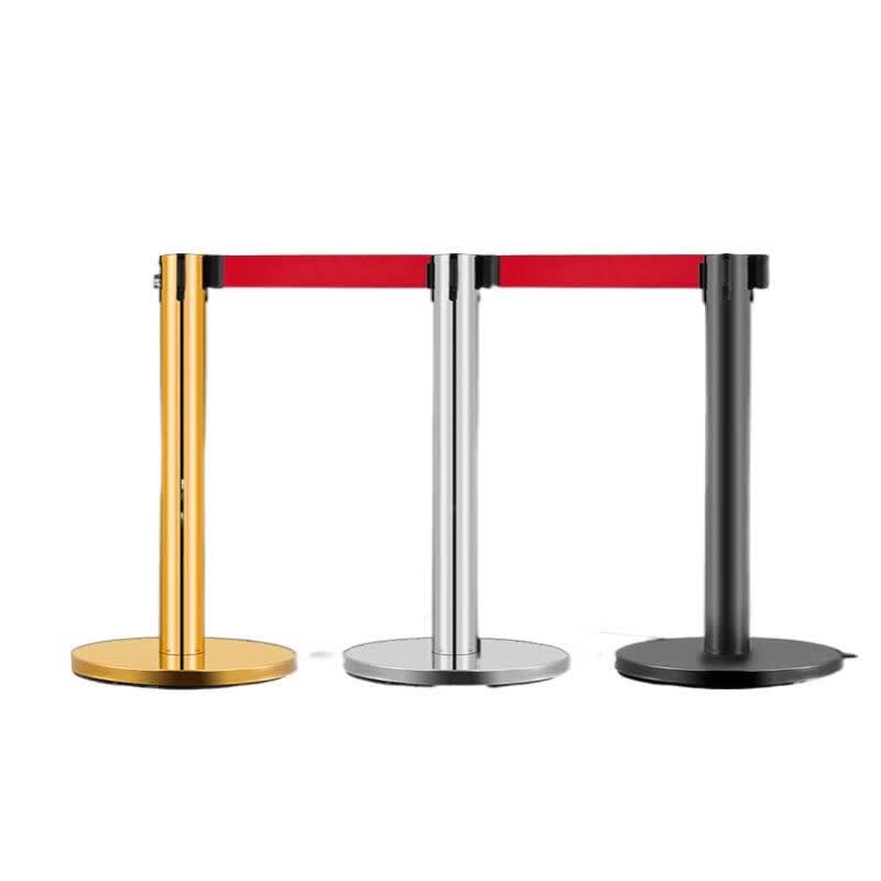 国瑞信德隔离带伸缩带一米线栏杆道路隔离围栏银行宾馆酒店商场机场