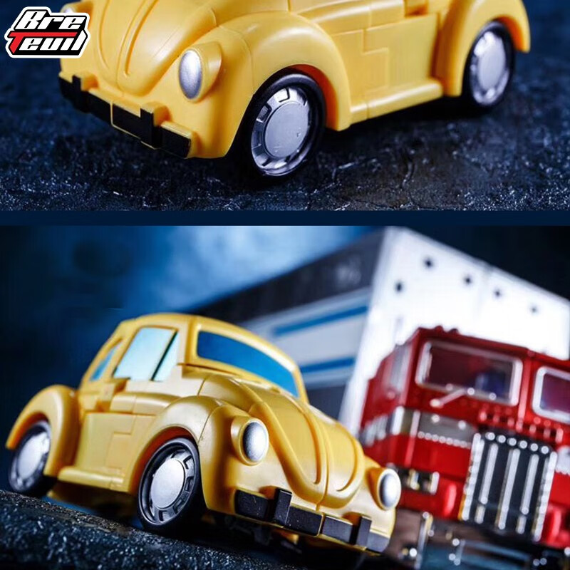 森越变形玩具模型擎天司令g1动画版汽车机器人大黄蜂手办儿童男孩玩具