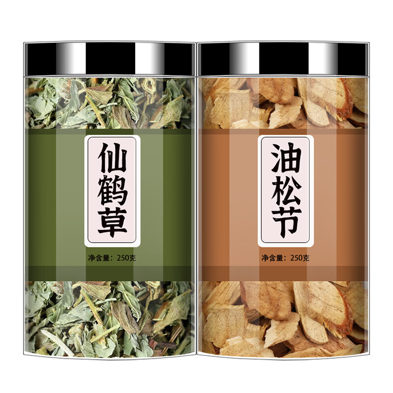 北京同仁堂油松节中药材仙鹤草组合野生松节片和仙鹤草泡茶泡水喝 【2