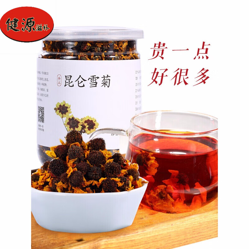 野外生长昆仑雪菊新疆特级胎菊王天山血菊冰山野菊花茶40g
