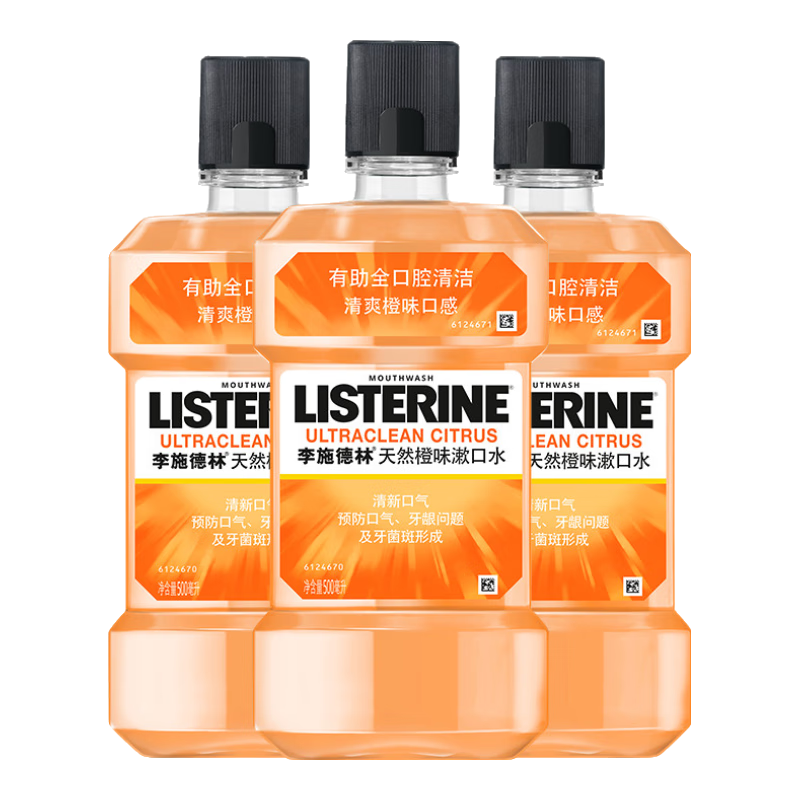 ʩ֣Listerineˮ Ȼζ¿ 500mL*3ƿװ86.64Ԫ+30Ԫȯ43.32Ԫ/