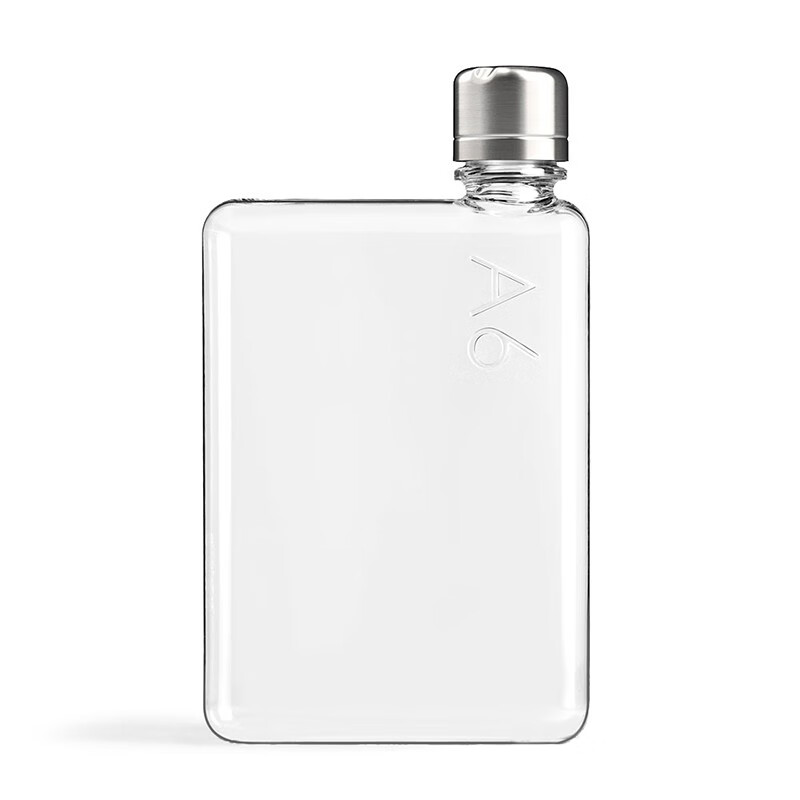 memobottle澳洲memobottle A6扁平网红创意水壶纸张书形男女水杯tritan375ml A6/375ml