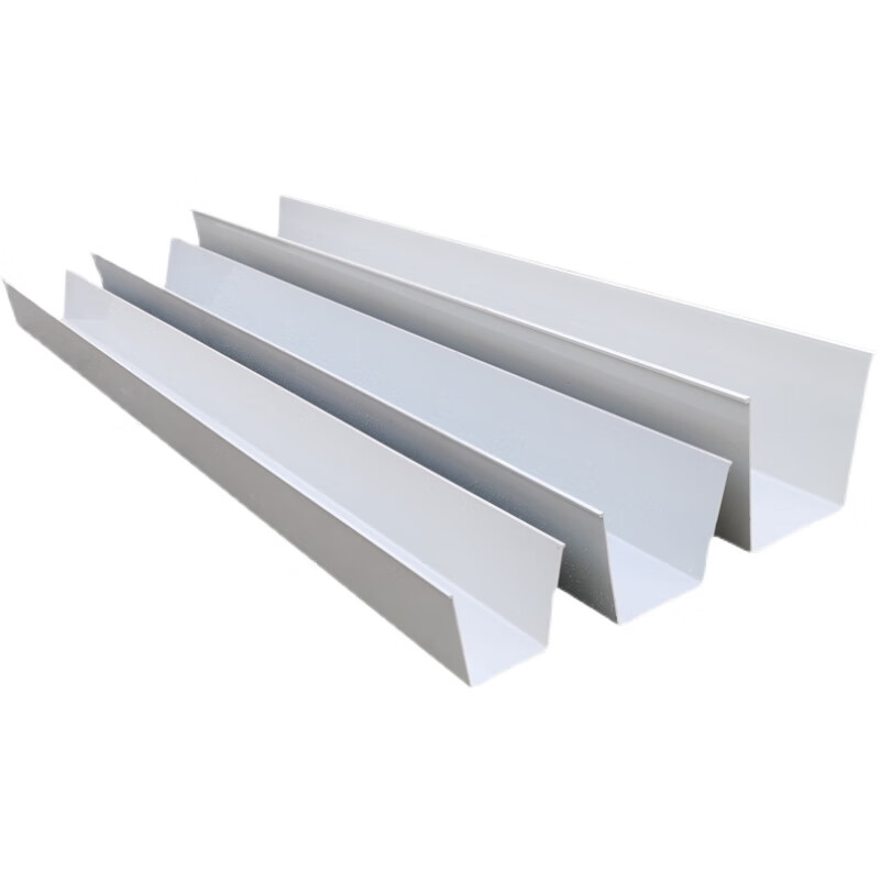 妙普乐定制屋檐pvc屋顶塑料排水槽u型房檐接水槽草莓种植导水槽 下单