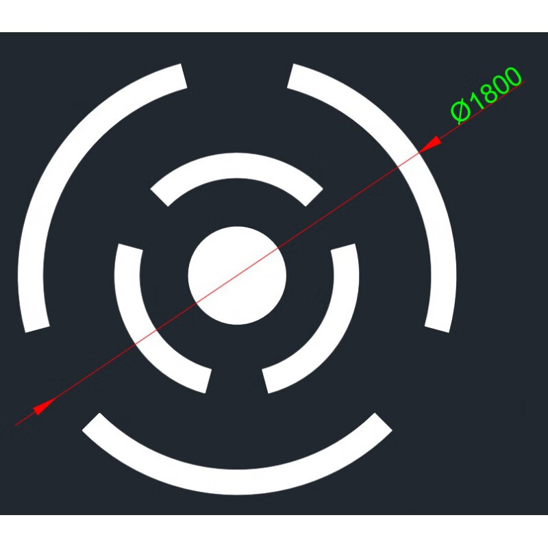 扑哩扑剌led圆弧形吊灯圆形圆环网咖健身房灯商场超市工业风造型灯具