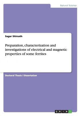预订 Preparation, Characterization and Investigation