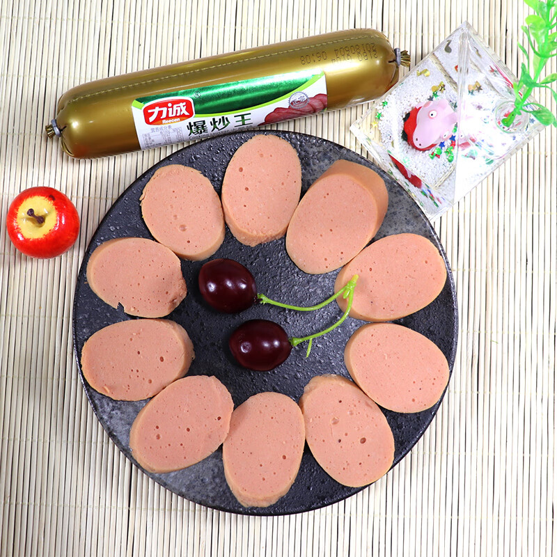 力诚火腿肠鸡肉肠即食整箱散装香肠烧烤肠泡面搭档 烧烤肠方便食品 爆炒王150g