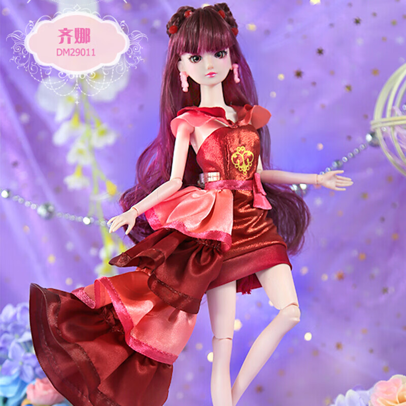 洋娃娃精灵梦芭比娃娃套装29cm小罗丽娃娃冰公主莫莎女孩玩具新年礼物