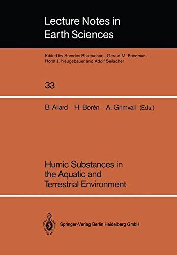 预订 humic substances in the aquatic and terrestrial environment