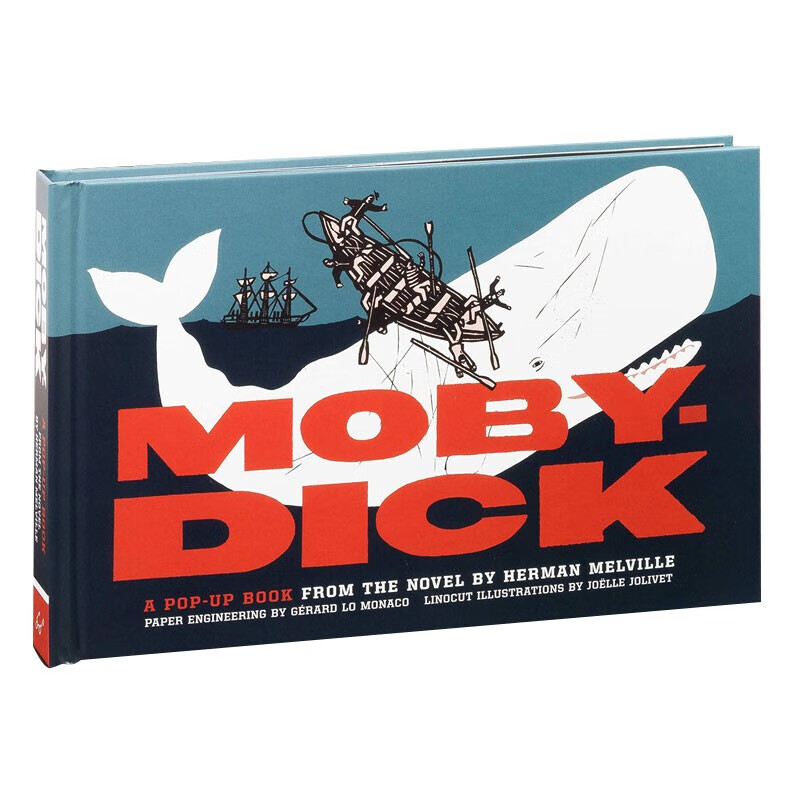 【现货】Moby-Dick 白鲸 英文原版儿童立体书