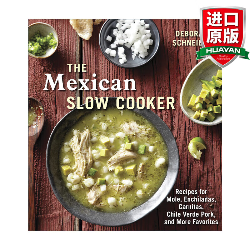 the mexican slow cooker 英文原版 墨西哥慢炖锅 玉米卷饼 慢炖猪肉