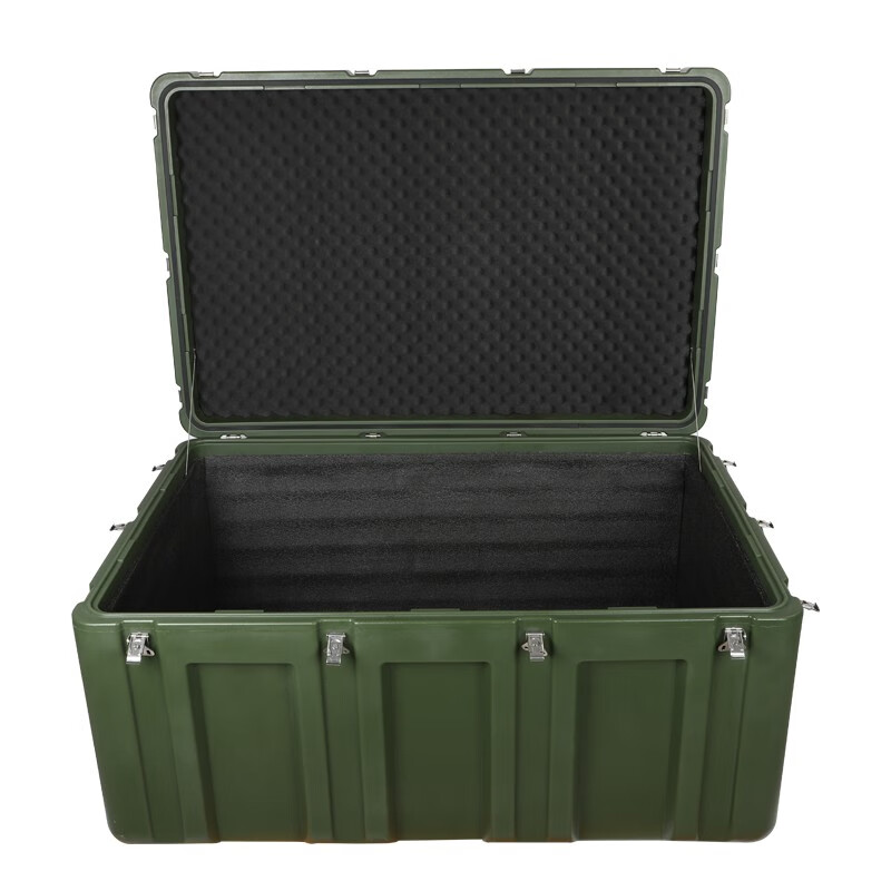 丛林狐 给养单元滚塑箱户外便携式绿色多功能器材箱空投箱航拍仪器箱  1200*800*600（mm）