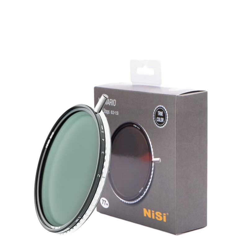 耐司（NiSi） 真彩True Color可调减光镜1-5微单单反相机可调ND适用于佳能索尼风光摄影 真彩 True Color 可调ND1-5 77mm
