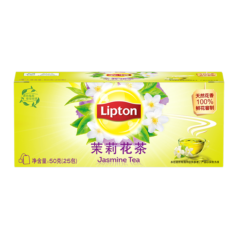 Lipton 立顿 茉莉花茶 50g/盒