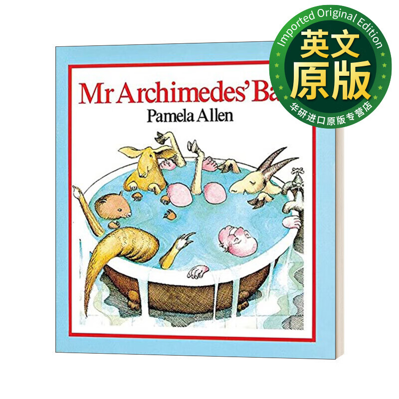 mr archimedes bath 阿基米德巴斯先生 英文版 进口英语原版书籍