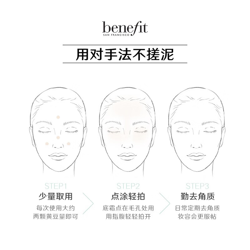 贝玲妃Benefit 反孔精英面部底霜大加小套装22ml+7.5ml 镇店经典隔离霜妆前乳底妆控油遮瑕 生日礼物送女友