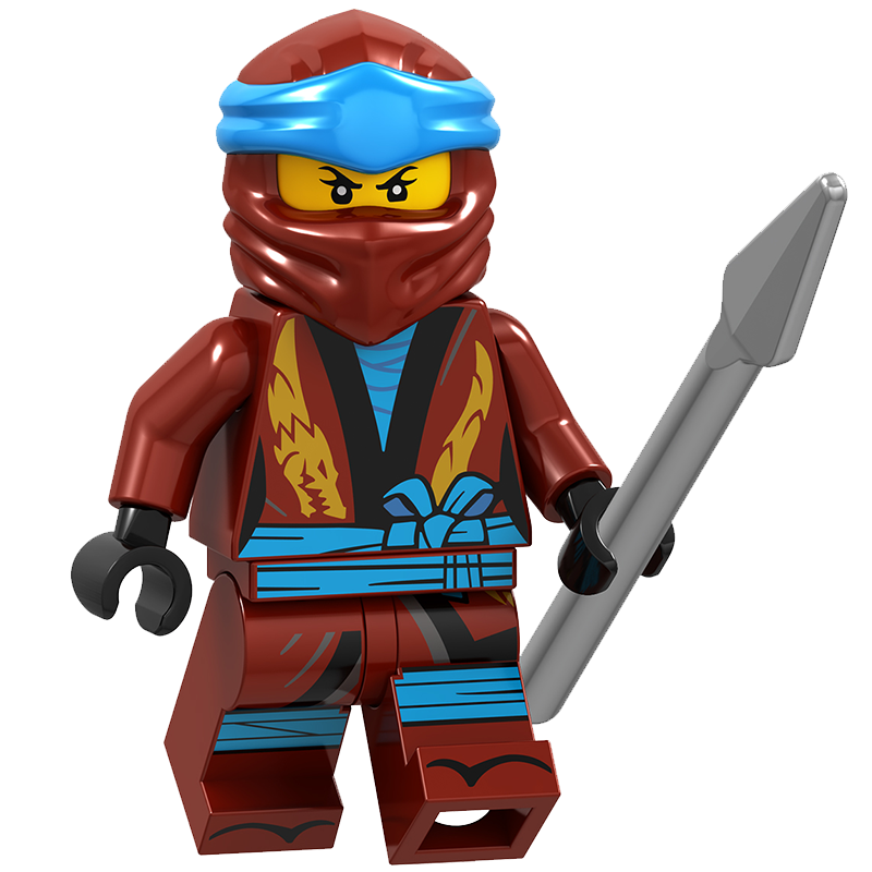 兼容乐高幻影忍者男孩子积木拼装人仔黄金忍者劳埃德凯寇杰赞玩具 a