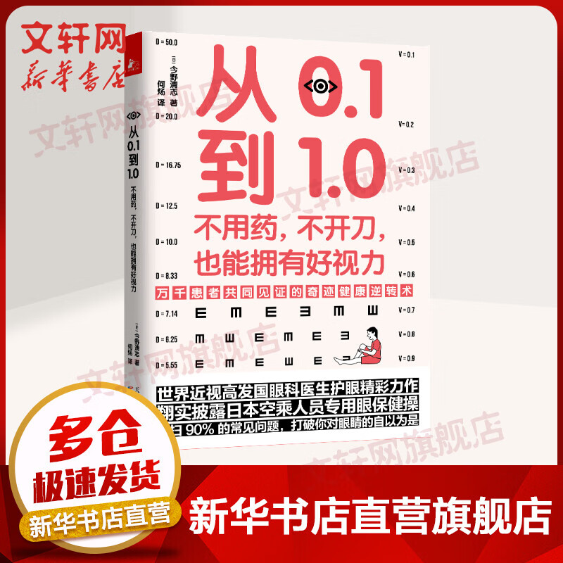 从0.1到1.0 不用药不开刀也能拥有好视力