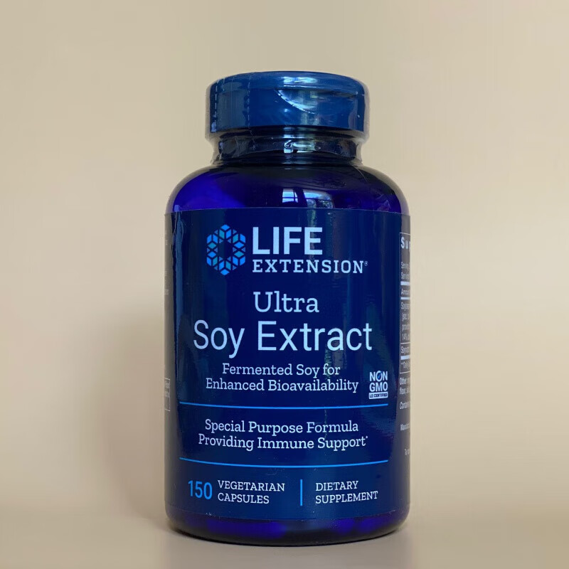 life extension soy genistein 金雀异黄素大豆异黄酮 大豆异黄酮