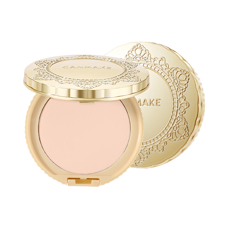 CANMAKE棉花糖五色蜜粉饼 持久不脱妆控油保湿遮瑕轻薄底妆送人礼物 #M0粉饼【偏白偏黄肤色推荐】10g