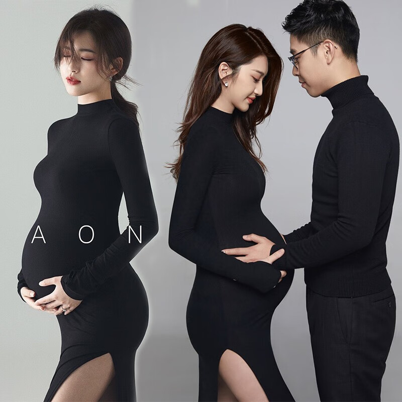 云漫卿孕妇照服装 2023情侣主题夫妻在家孕妇拍照服装韩系影楼孕妇