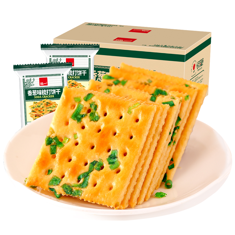 泓一 梳打饼干 香葱味 1kg