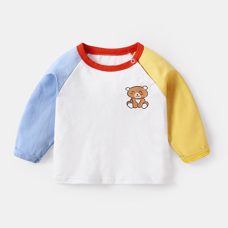 赢一贝宝宝长袖t恤纯棉婴儿上衣春儿童打底衫男春秋女童衣服新生儿