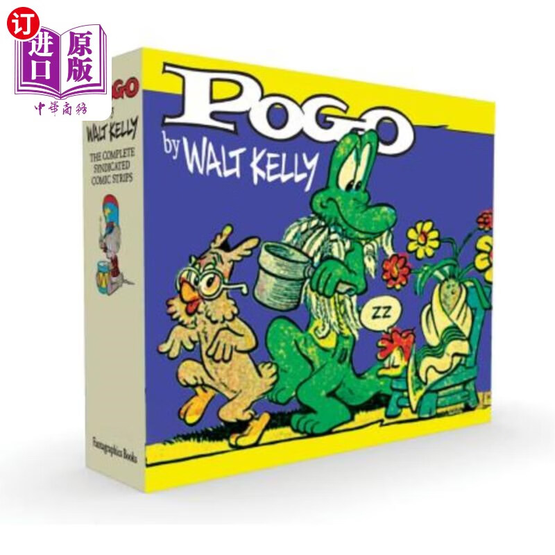 海外直订pogo the complete syndicated comic strips box set