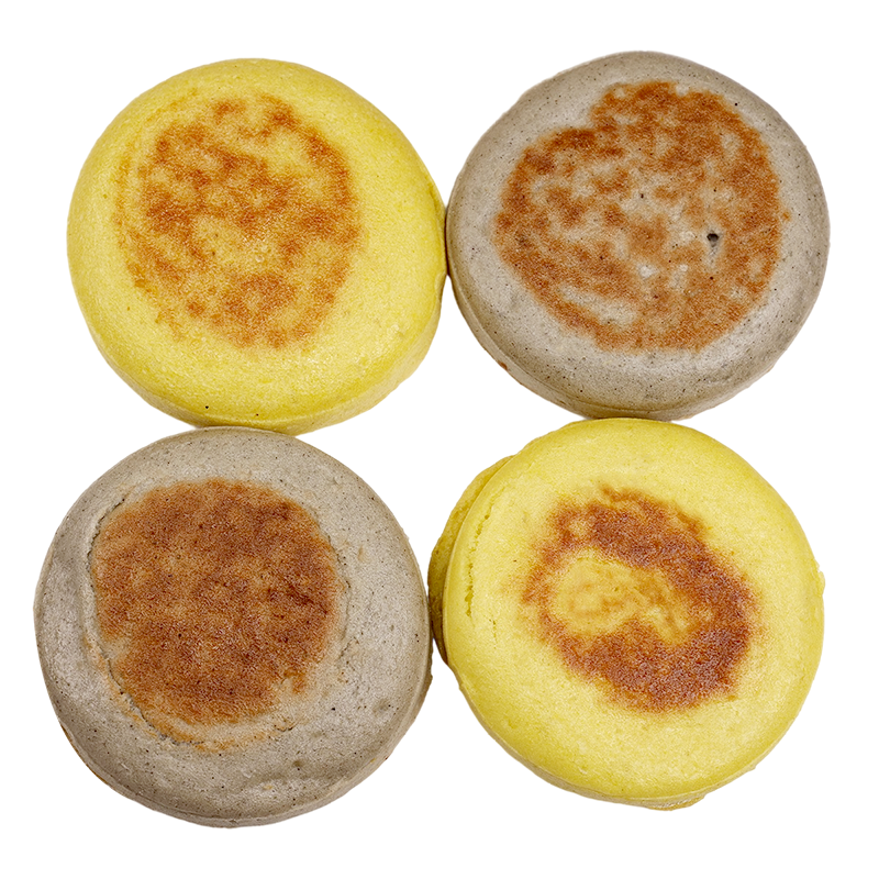 食家巷 杂粮玉米饼荞面饼五谷杂粮饼主食荞麦饼子早餐速食甘肃早餐