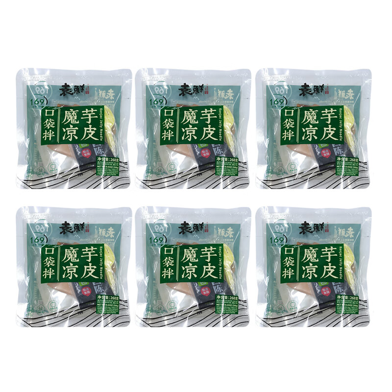 朗小贝口袋拌魔芋凉皮即食代餐饱腹控卡热量主食方便速食面低轻脂卡