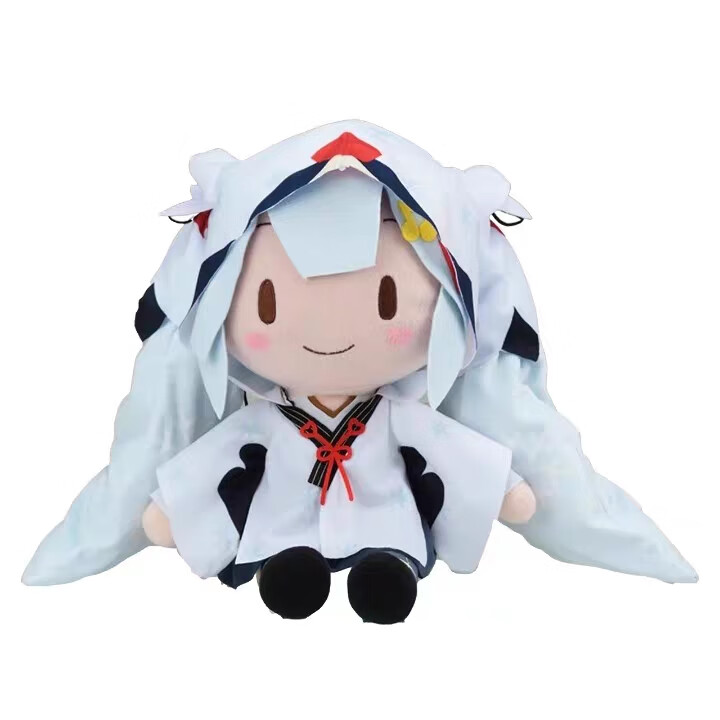 初音未来fufu玩偶可爱毛绒公仔国版情人节送女友生日礼物 2018雪花