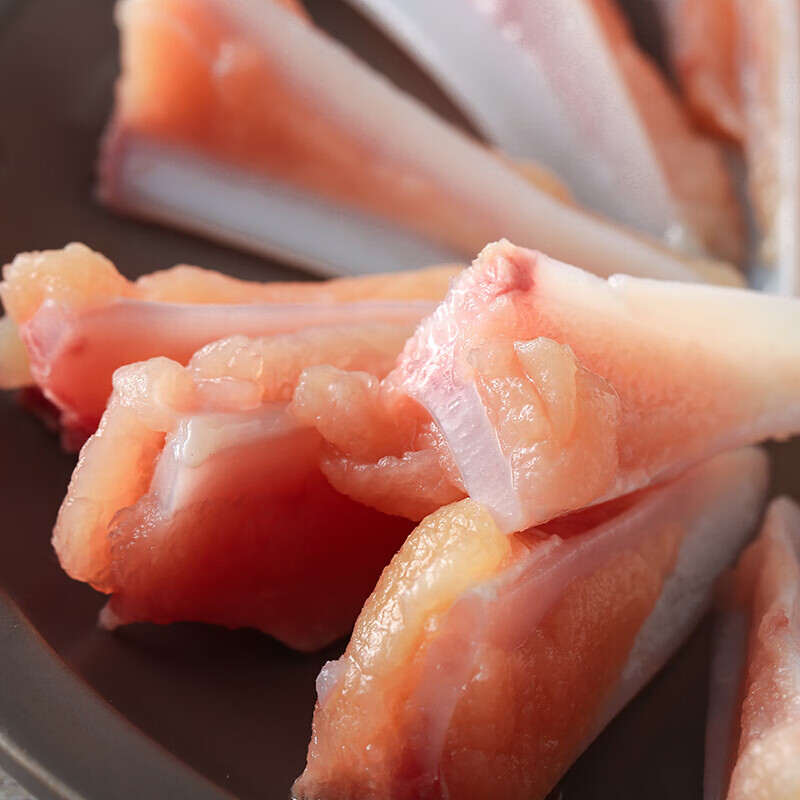 伯贤 新鲜三角骨鸡脆骨鸡胸软骨烧烤铁板烧生鲜烧烤 1斤装