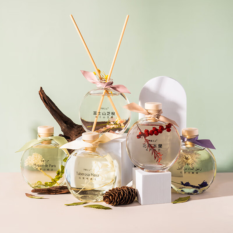 香之上无火香薰100ml卧室客厅挥发香氛芭蕾后花园系列礼物 尼罗河睡莲