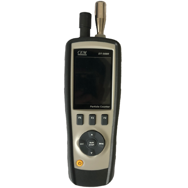 華盛昌DT-9880六通道塵埃粒子計數(shù)器CEM粉塵計數(shù)器測空氣質(zhì)量車間潔凈度