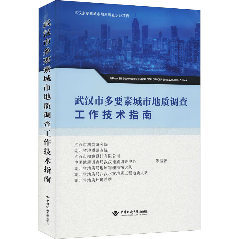 武汉市多要素城市地质调查工作技术指南 图书