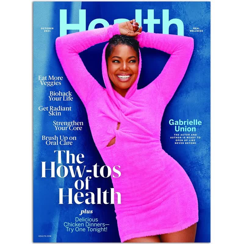 【单期可选】Health 2018/19/20/21年月刊 美国女性健身美体运动生活英文英语杂志 2021年10月刊