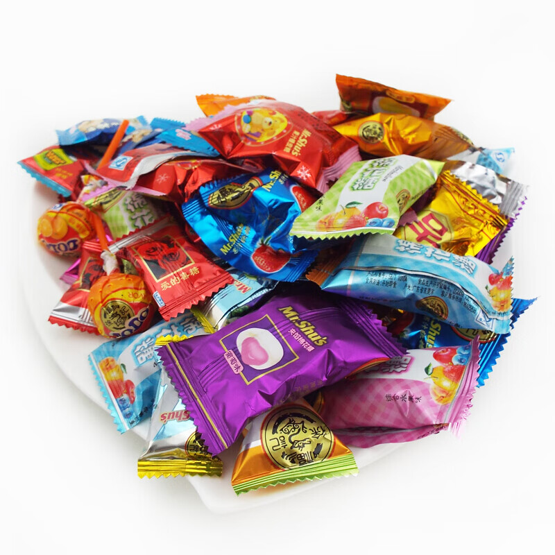 徐福记什锦糖 混合装500g 婚庆回礼喜糖果零食品