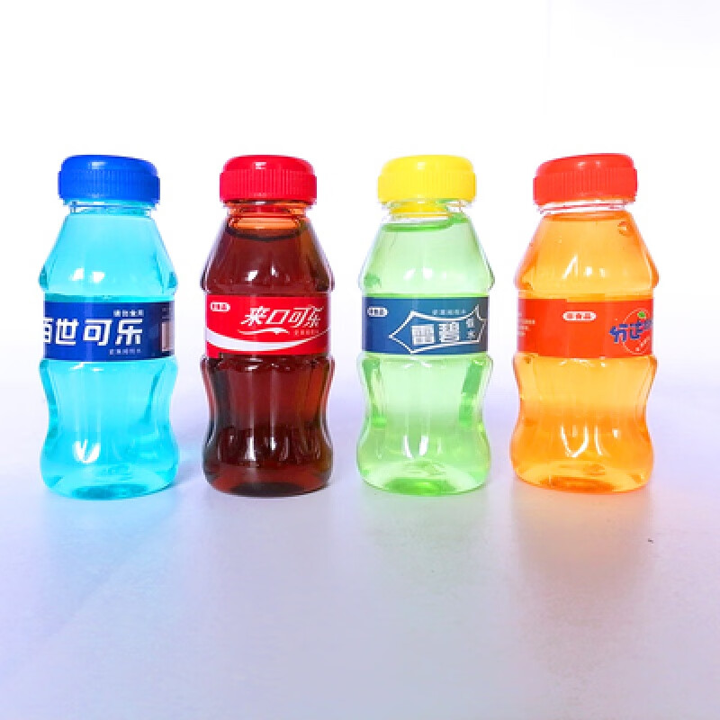 格薇拉假水 不要钱的可乐饮料瓶网红假水泥夹水鼻涕泥史莱姆套装 饮料