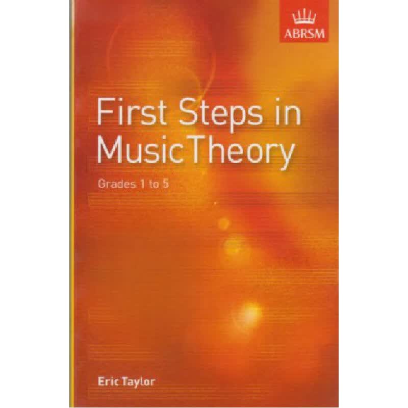 英皇考级教材 乐理初步学习First Steps in Music Theory 1-5级 英文原版