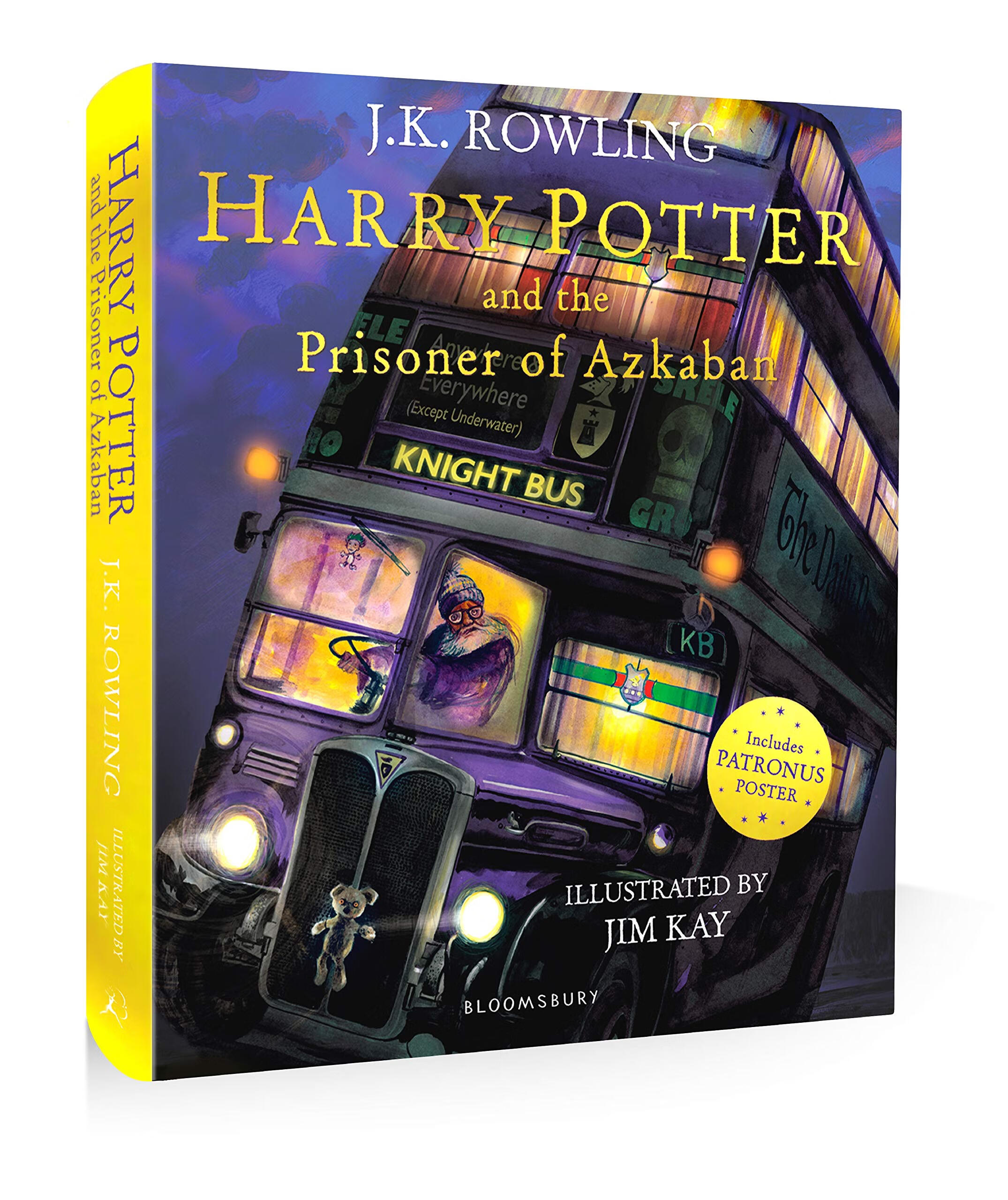 哈利波特与阿兹卡班的囚徒 #3英版彩绘插图收藏版 英文进口原版 /Harry Potter and the Prisoner of Azkaban: Illustrated Edition