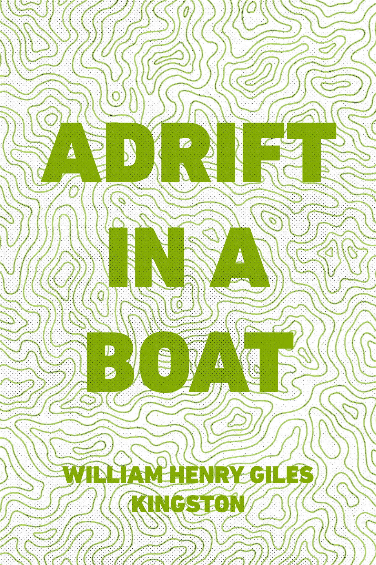 adrift in a boat