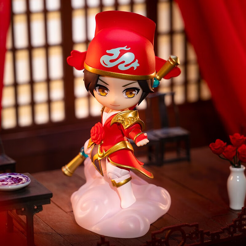 王者荣耀 大圣娶亲孙悟空q版手办 王者手办游戏周边商城模型玩具公仔